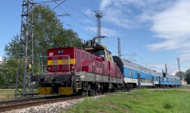 Маневровый Электровоз в работе