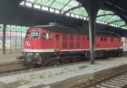 Германия, Тепловоз ТЭ109 едет резервом без поезда