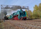 Эффектные Паровозы Едущие Параллельно