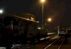 Ночь на Станции, ЧМЭ2 и Танк-Паровоз с Ретро Поездом