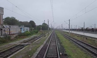 Из окна поезда, Отправление со станции Фетешти