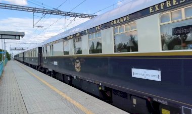 Знаменитый поезд Ориент Экспресс в Чехии