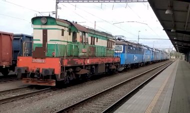 Рекордная сплотка электровозов, пересылка в запас.