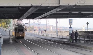 Будапештский трамвай, стильный и яркий