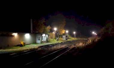 2900 тонн, Тепловоз ТЭ109 с Грузовым Поездом в Бернеке-Гарце.