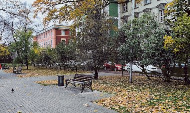 Ретро Калининграда в увядающих красках осени