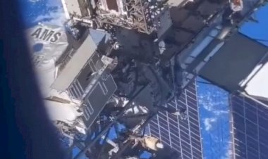 МКС на орбите Земли