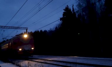 Орехово-Александров, вечерний рейс электропоезда ЭД2Т-0039