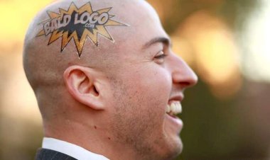 Реклама на голове