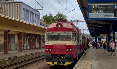 Музейная электричка родом из ЧССР