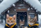 Котики спасатели спешат на помощь
