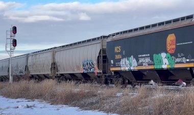 Канада, Больше 150 вагонов, сдвоенный грузовой поезд