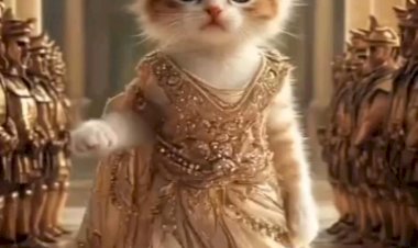 Королевские коты и кошки на подиуме