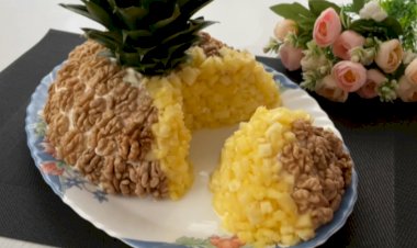 САЛАТ «АНАНАС» / САМЫЙ ВКУСНЫЙ САЛАТ НА ПРАЗДНИЧНЫЙ СТОЛ