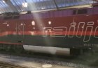 "Поющий" электровоз Таурус ЕвроСпринтер отправляется с поездом из Цюриха