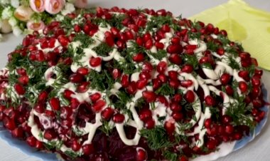Слоеный салат на праздничный стол