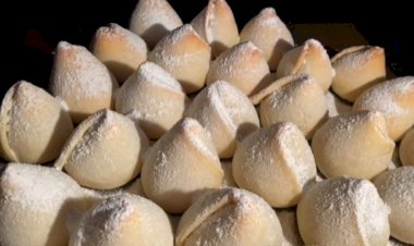 Печенье с яблочной начинкой «тюльпаны»