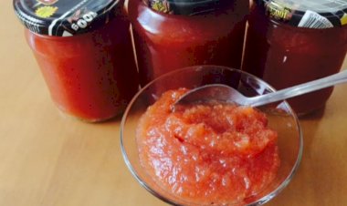 Вкусный яблочный джем.