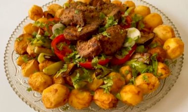 Вкусный ужин, лучший рецепт из картофеля и печени