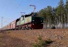Kraftwerk Яншвальде, Крокодил электровоз EL2 с вагонами для угля