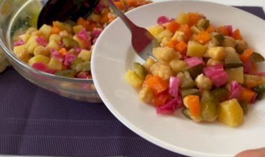 Салат с нутом / Салат на каждый день