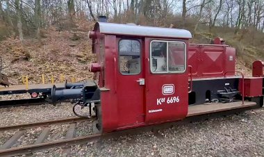 Самый мелкий локомотив Германии, Köf 6696