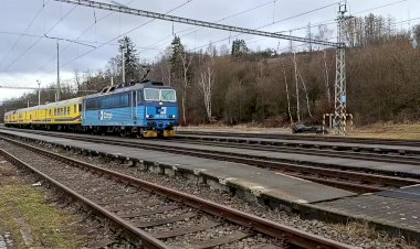 Диагностический комплекс, Электровоз Шкода с вагонами лабораториями