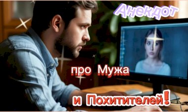 Анекдот про Мужа и Похитителей!!!