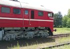Тепловоз М62-127 отправляется с восточногерманским экспресс-поездом