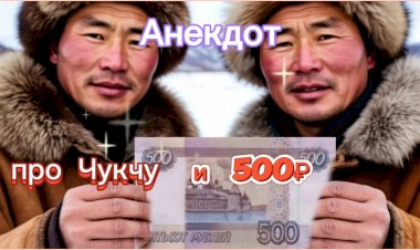 Анекдот про Чукчу и 500 рублей!