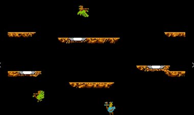 Joust (NES), 109 тысяч очков за 8 минут.mp4