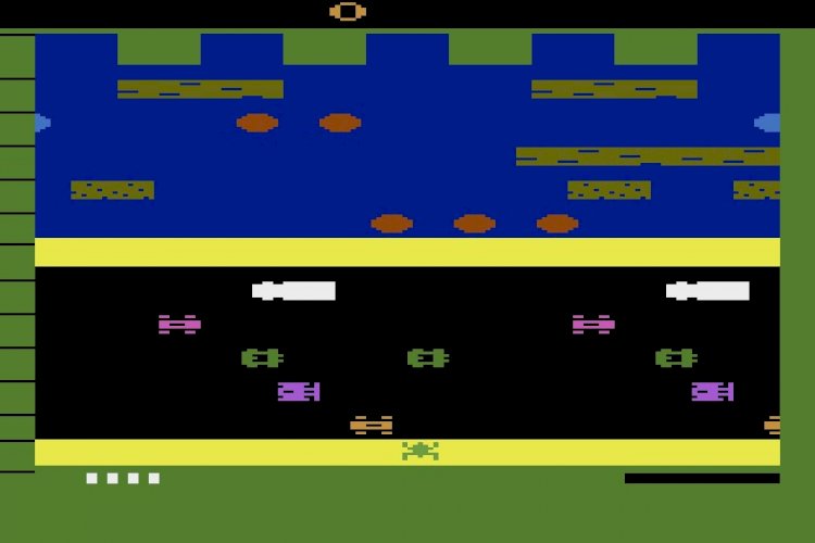 Frogger Atari 2600, 1867 очков.mp4