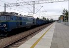 Польша, электровоз ET22-1180 с полувагонами гружёнными углём