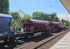 Берлин Юнгфернхайде, тепловоз ТЭ109 232 527-2 едет с хопперами
