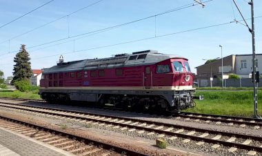 Людмила, Тепловоз ТЭ109 132 109-0 стоит на станции