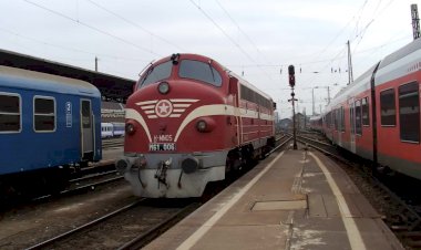 Движение поездов на вокзале Келети в Будапеште