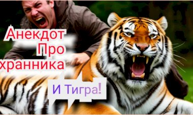 Анекдот про Охранника и Тигра!