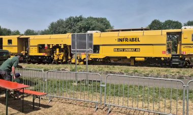 Работа ВПРС. Подбивка шпал.