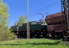 Электровозы EL2 4-1089 / 4-1097 с вагонами для перевозки угля