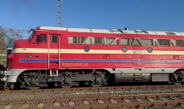 Сплотка из шести тепловозов М61 Нохаб