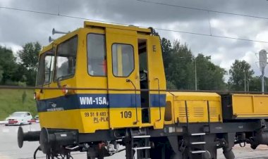 Дрезина WM-15A в направлении Лемборка