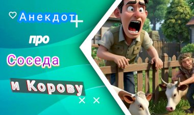 Анекдот про Соседа и Корову!