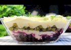 Салат "ПРОСТУШКА"  Из ничего, а вкус удивительно праздничный!