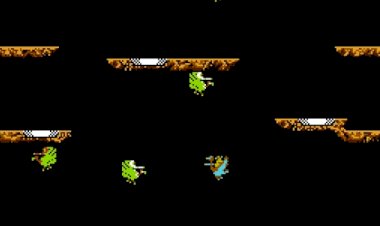 Joust (NES), бешеный бой. 110 тысяч за 8 минут.mp4