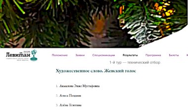 Зима и Рождество в произведениях, успешно прошедших 1 тур Национальной Премии им. Ю. Левитана 2025