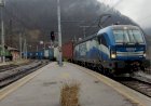 Электровоз Вектрон 193-012 с контейнерным поездом