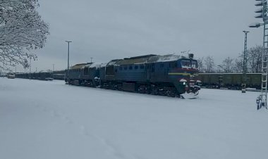 Тепловоз 2М62 в Венгрии, звук холостого хода