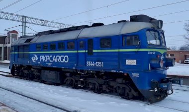 Тепловоз ST44-1251 звук холостого хода