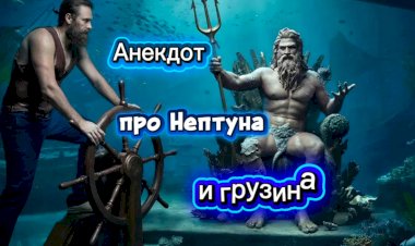 Анекдот про Нептуна и грузина!