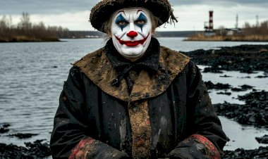 Россказни Скомороха.. Как на остров заморский густа вода горяща  лилася с неба